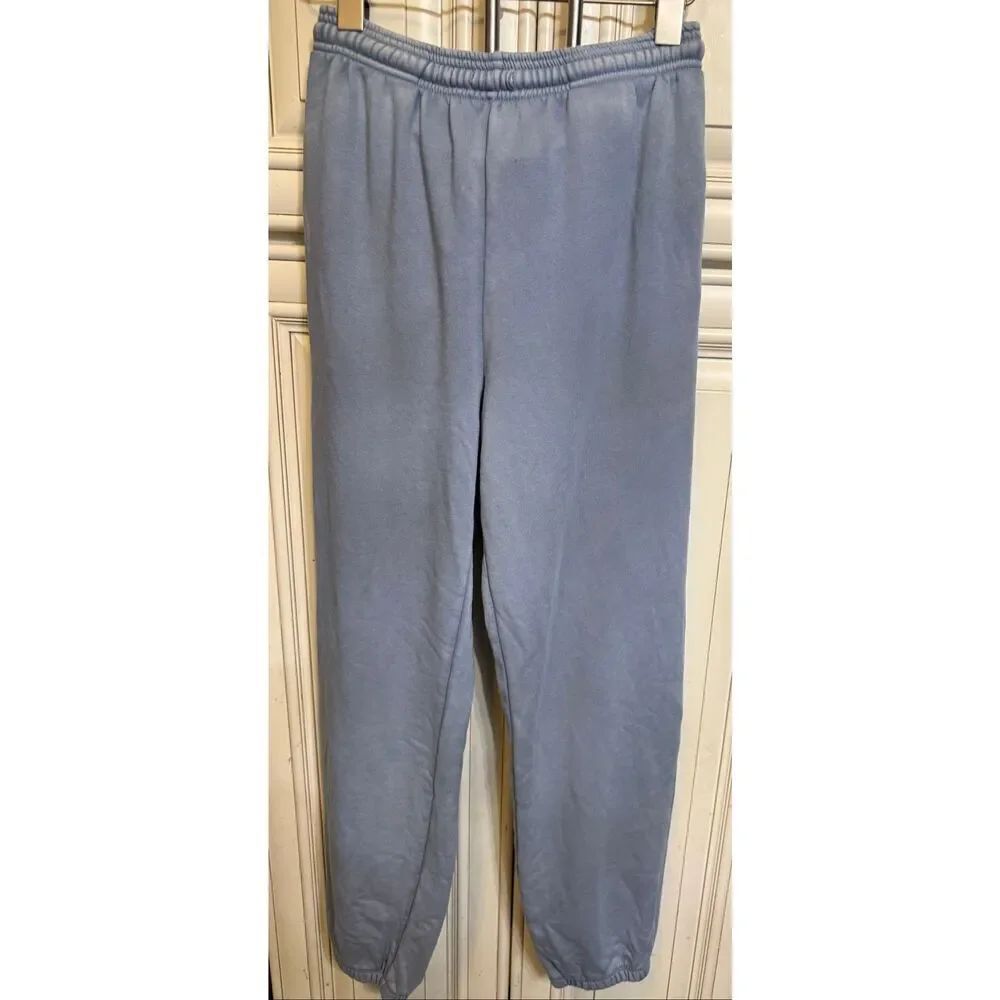 Gap Teen Big Boys Elastic Waist Pull-on Jogger Sweatpants Blue Size 14-16